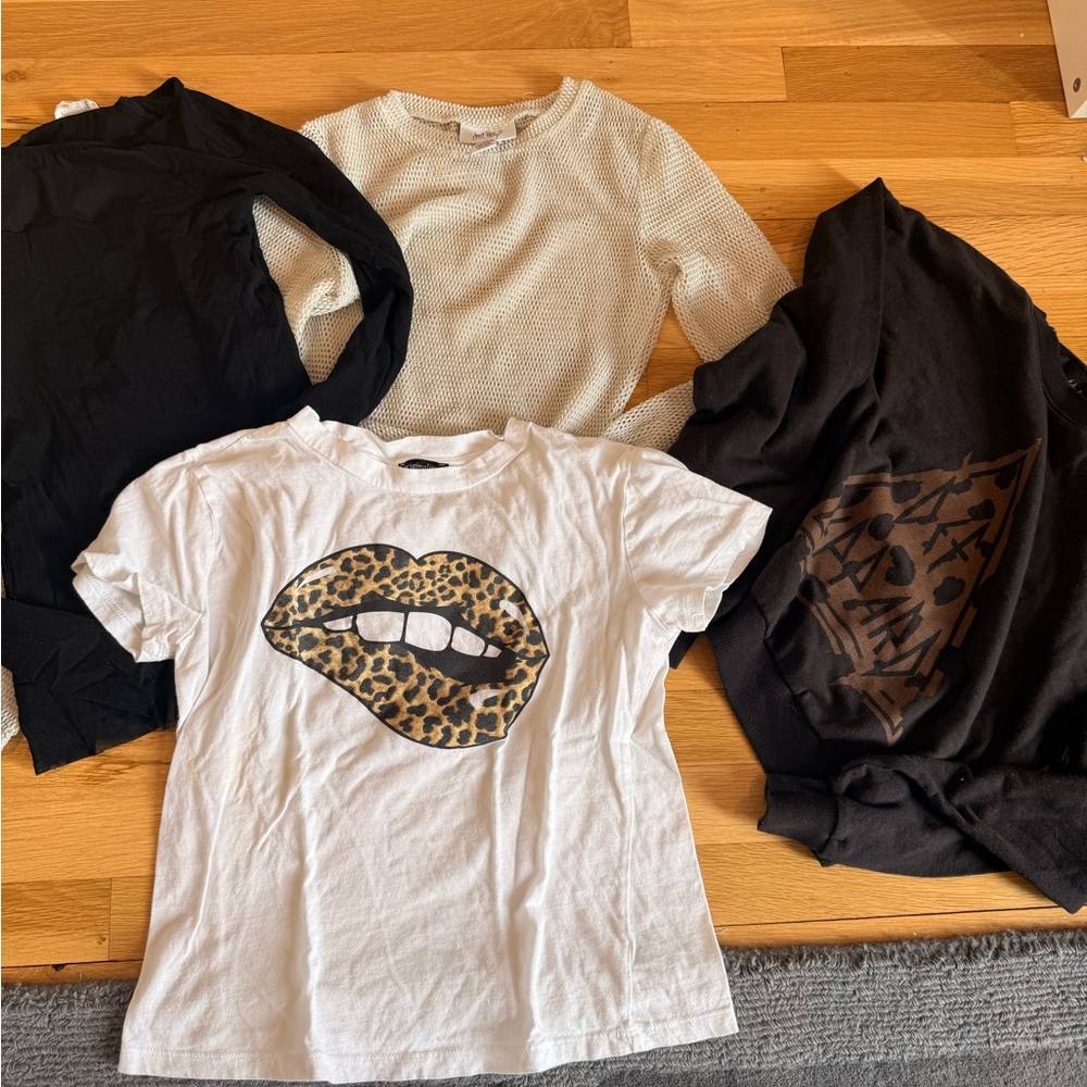 Girls Rock N Roll bundle - Casual Girls XS Tops